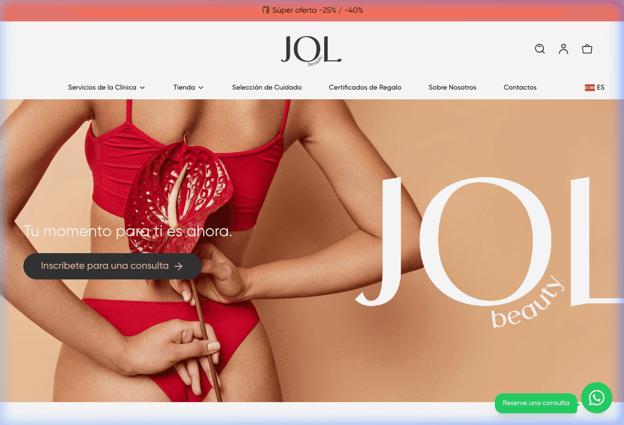 JOL Beauty - E-commerce / Beauty