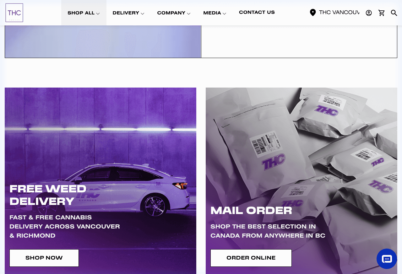 THC Canada - E-commerce